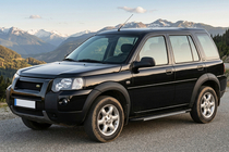 Land Rover Freelander I 1997–2006 Bočné nášľapy Bosphorus Grey (2 ks, hliník) fotografia 1