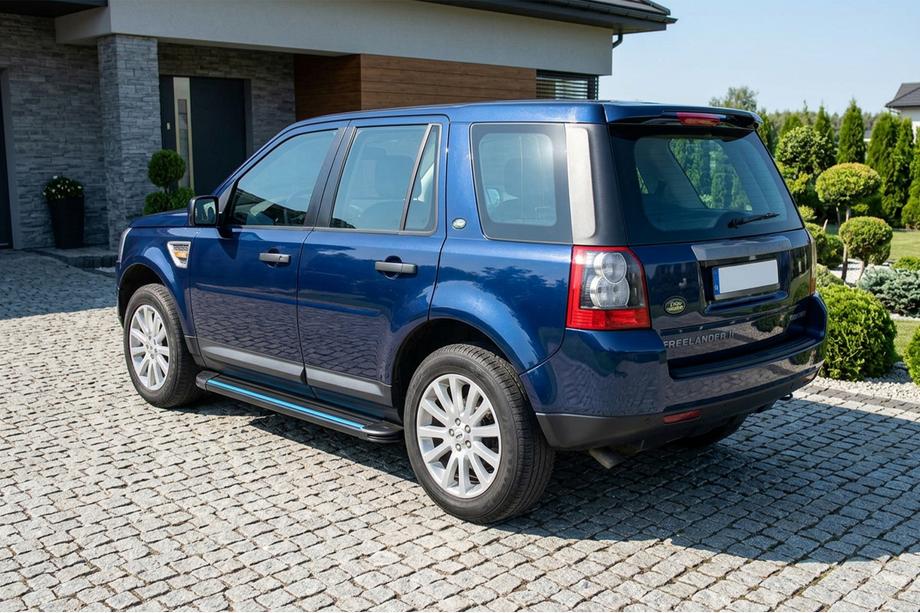 Land Rover Freelander II 2006–2014 Bočné nášľapy Maya Blue (2 ks, hliník) Image