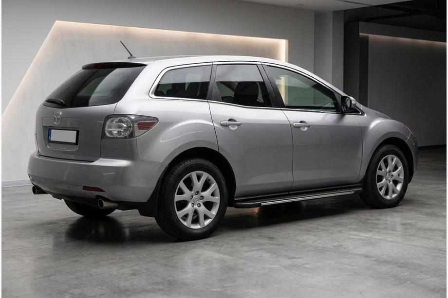 Mazda CX-7 2006–2012 Bočné nášľapy Bosphorus Grey (2 ks, hliník) Image