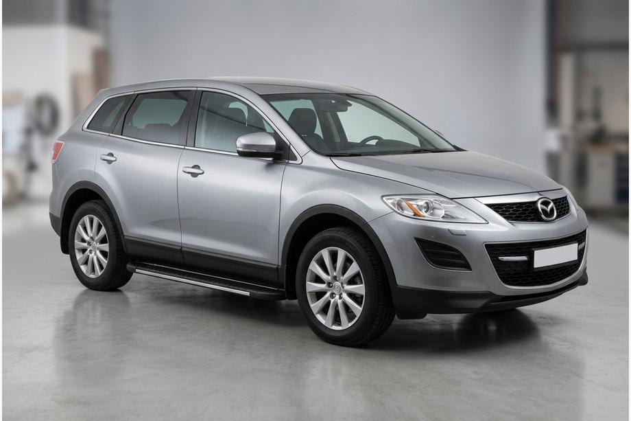 Mazda CX-9 2007–2016 Bočné nášľapy Bosphorus Grey (2 ks, hliník) Image
