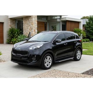 Bočné nášľapy Bosphorus Grey (2 ks, hliník) Kia Sportage 2015–2021 fotografia 1