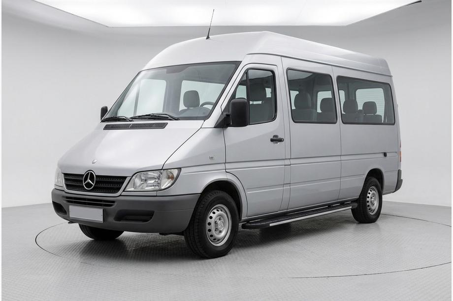 Mercedes Sprinter W901/902/903/904/905 1995–2006 Bočné nášľapy Bosphorus Grey (2 ks, hliník) Image