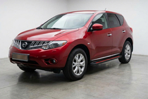 Nissan Murano 2008–2014 Bočné prahy Maya Red (2 ks., hliník) fotografia 1