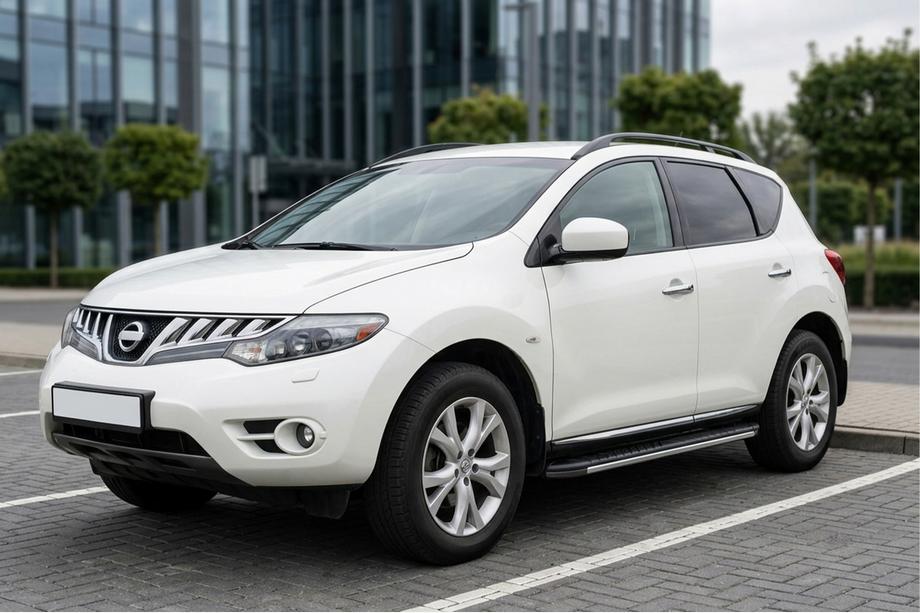 Nissan Murano 2008–2014 Bočné nášľapy Bosphorus Grey (2 ks, hliník) Image