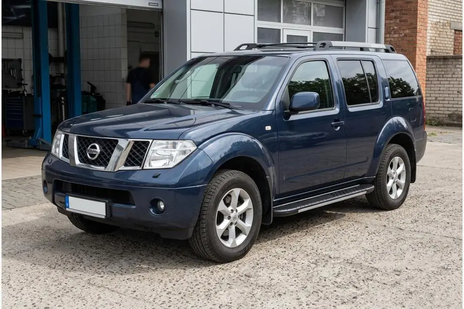 Nissan Pathfinder R51 2005–2014 Bočné nášľapy Bosphorus Grey (2 ks, hliník) Image