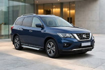 Nissan Pathfinder R52 2012–2021 Bočné nášľapy Maya V2 (2 ks, hliník) fotografia 1