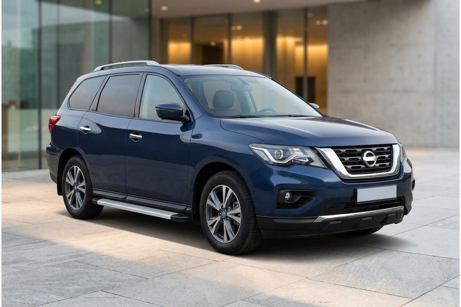 Nissan Pathfinder R52 2012–2021 Bočné nášľapy Maya V2 (2 ks, hliník) Image