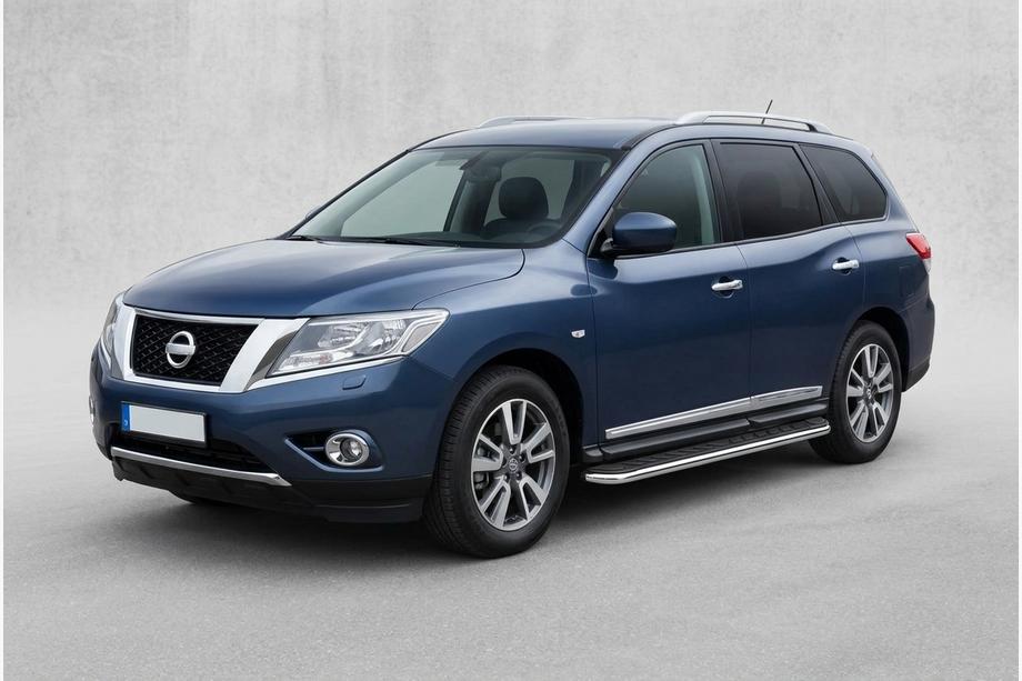 Nissan Pathfinder R52 2012–2021 Bočné nášľapy Maydos V1 (2 ks, hliník) Image