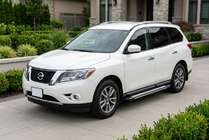 Nissan Pathfinder R52 2012–2021 Bočné nášľapy Rainbow (2 ks, hliník) fotografia 1
