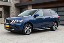 Nissan Pathfinder R52 2012–2021 Bočné nášľapy Duru (2 ks, hliník) fotografia 1