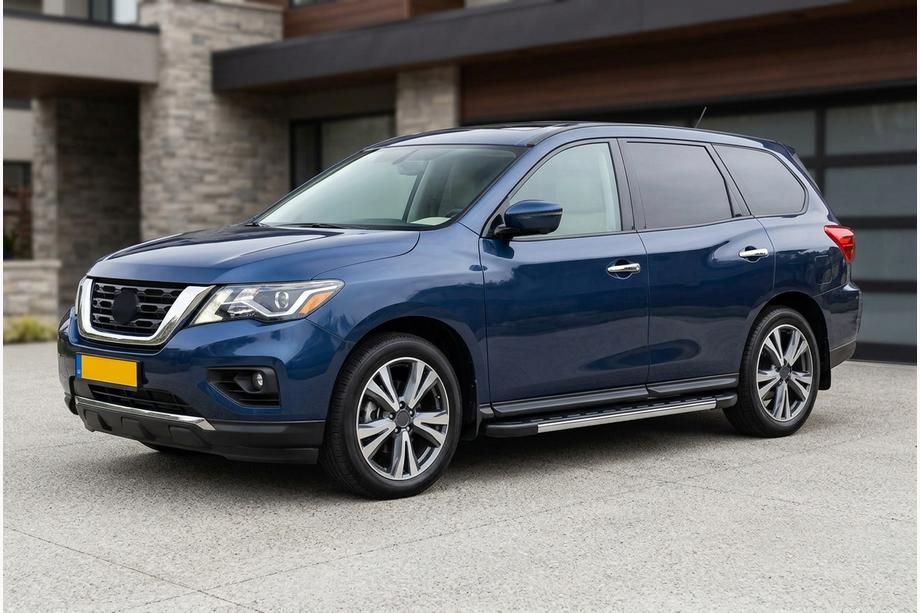 Nissan Pathfinder R52 2012–2021 Bočné nášľapy Duru (2 ks, hliník) Image