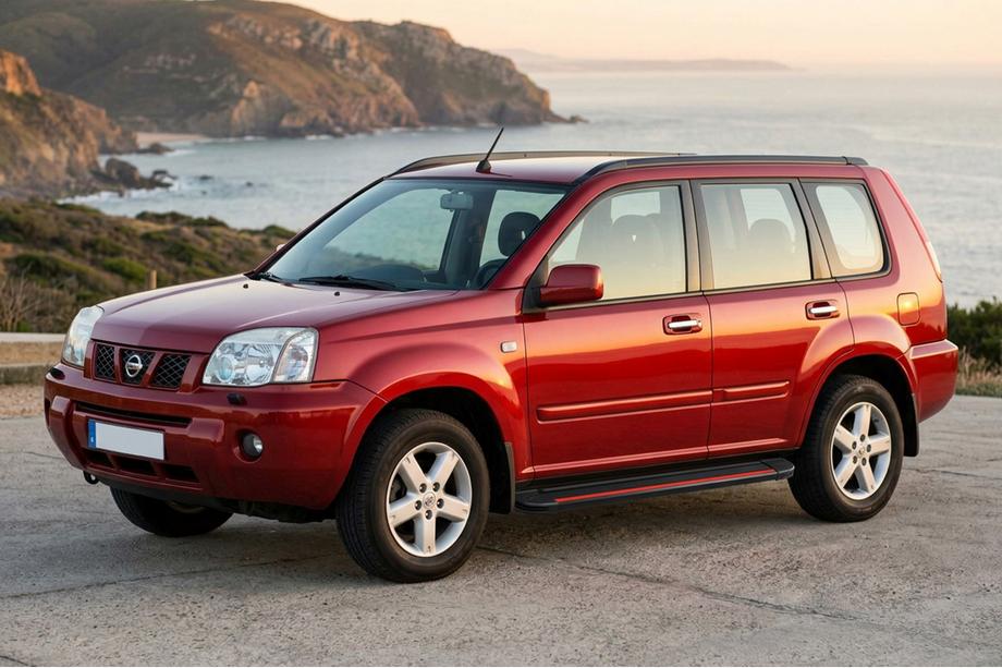 Nissan X-trail T30 2002–2007 Bočné prahy Maya Red (2 ks., hliník) Image