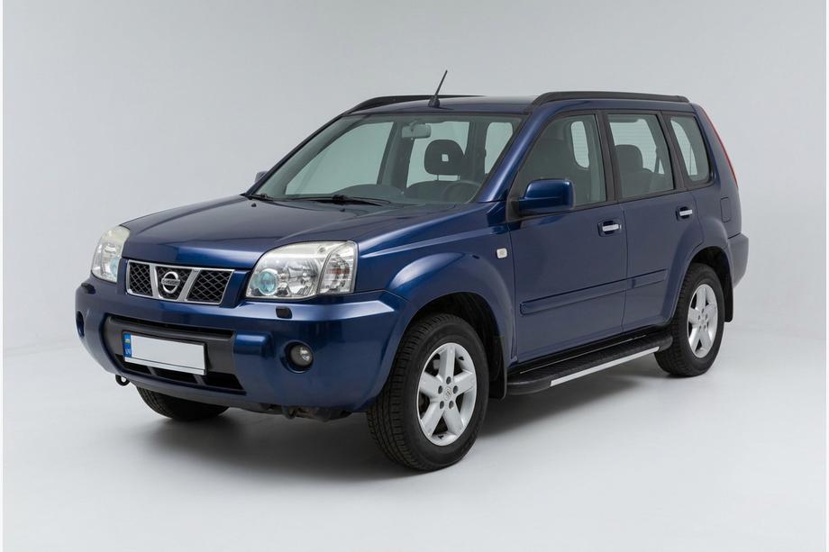 Nissan X-trail T30 2002–2007 Bočné nášľapy Bosphorus Grey (2 ks, hliník) Image
