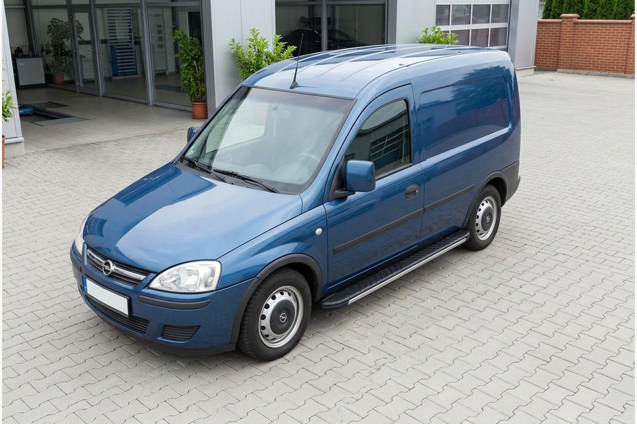 Opel Combo 2002–2012 Bočné nášľapy Bosphorus Grey (2 ks, hliník) Image