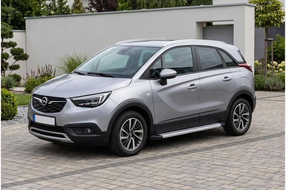 Opel Crossland X 2017–2024 Bočné nášľapy Maya V2 (2 ks, hliník) Image