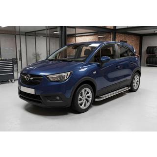 Bočné nášľapy Maydos V2 (2 ks, hliník/nehrdzavejúca oceľ) Opel Crossland X 2017–2024 fotografia 1