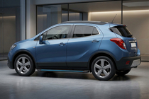 Opel Mokka 2012–2021 Bočné nášľapy Maya Blue (2 ks, hliník) fotografia 1