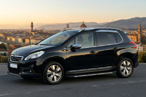 Peugeot 2008 2013–2019 Bočné nášľapy Bosphorus Grey (2 ks, hliník) fotografia 1