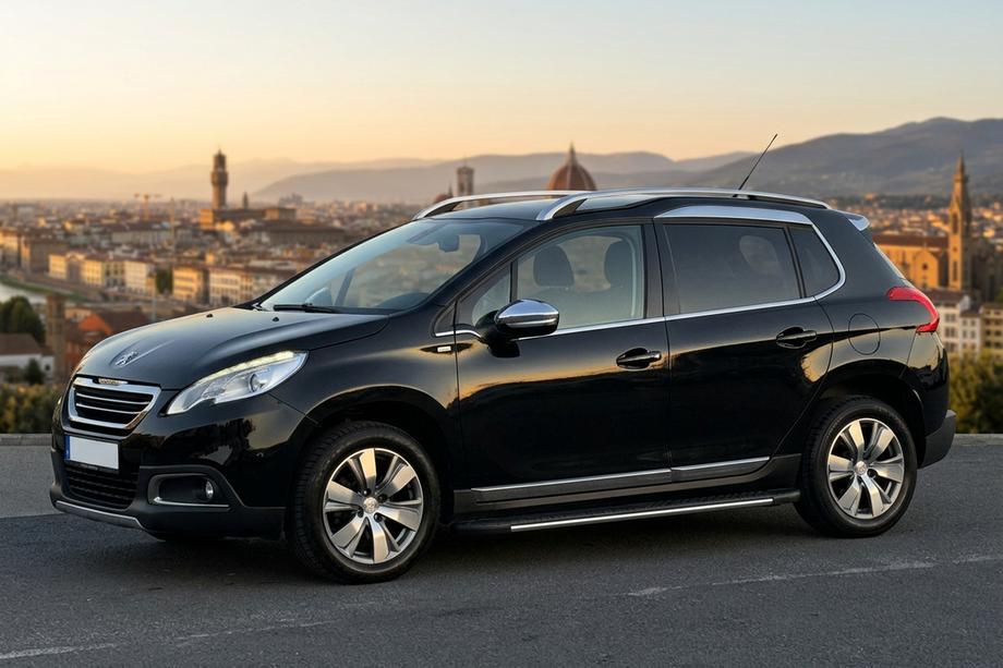 Peugeot 2008 2013–2019 Bočné nášľapy Bosphorus Grey (2 ks, hliník) Image