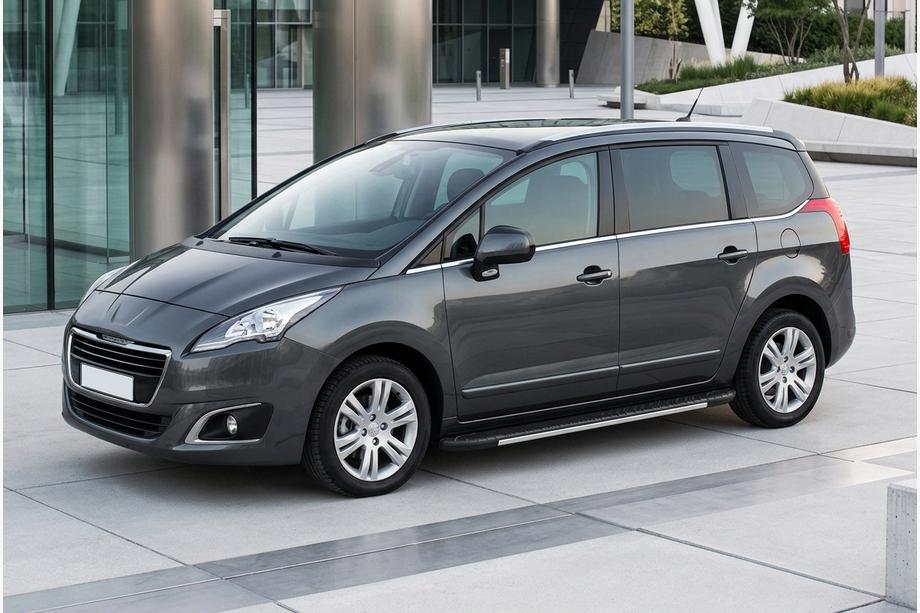 Peugeot 5008 2009–2016 Bočné nášľapy Bosphorus Grey (2 ks, hliník) Image