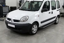 Renault Kangoo 1998–2008 Bočné nášľapy Bosphorus Grey (2 ks, hliník) fotografia 1