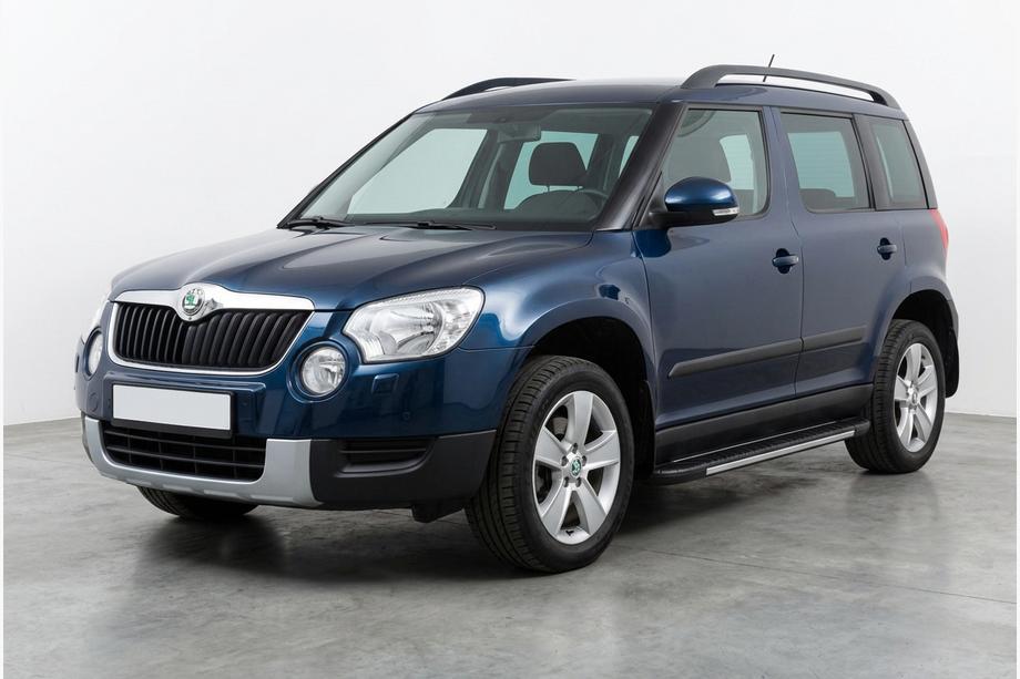 Skoda Yeti 2009–2017 Bočné nášľapy Bosphorus Grey (2 ks, hliník) Image