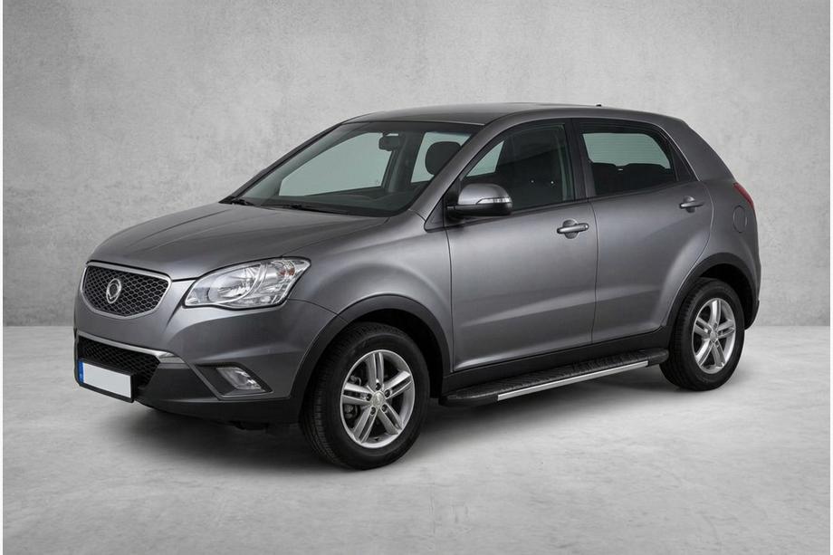 SsangYong Korando 2010–2019 Bočné nášľapy Bosphorus Grey (2 ks, hliník) Image