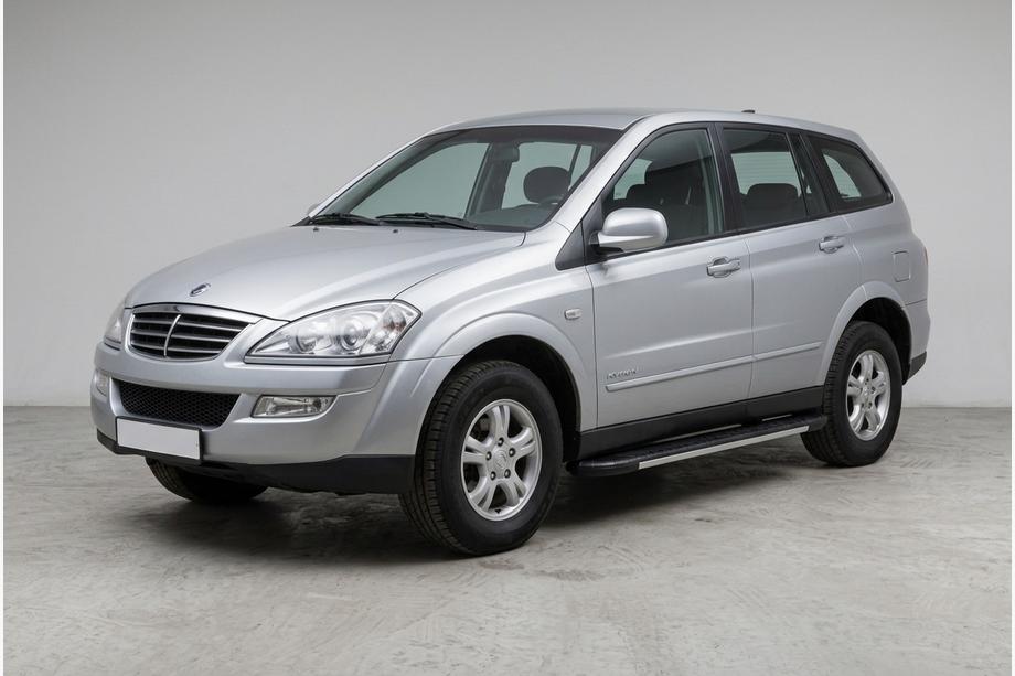 SsangYong Kyron 2005–2014 Bočné nášľapy Bosphorus Grey (2 ks, hliník) Fotografia 1