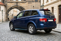 SsangYong Kyron 2005–2014 Bočné nášľapy Maya Blue (2 ks, hliník) fotografia 1