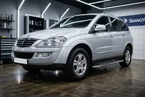 SsangYong Kyron 2005–2014 Bočné nášľapy Maydos V2 (2 ks, hliník/nehrdzavejúca oceľ) fotografia 1