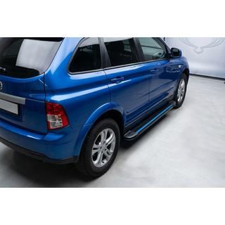 Bočné nášľapy Maya Blue (2 ks, hliník) SsangYong Action 2005–2018 fotografia 1