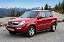 SsangYong Rexton I 2001–2017 Bočné nášľapy Maya Red (2 ks., hliník) 2012-2017 fotografia 1
