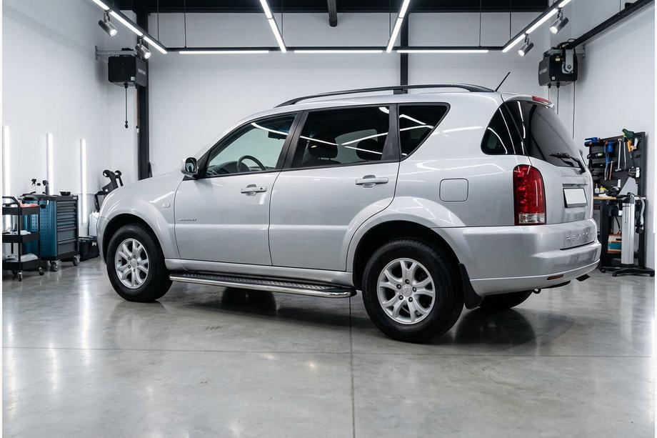 SsangYong Rexton I 2001–2017 Bočné prahy Maydos V2 (2 ks, hliník / nehrdzavejúca oceľ) 2012-2017 Image