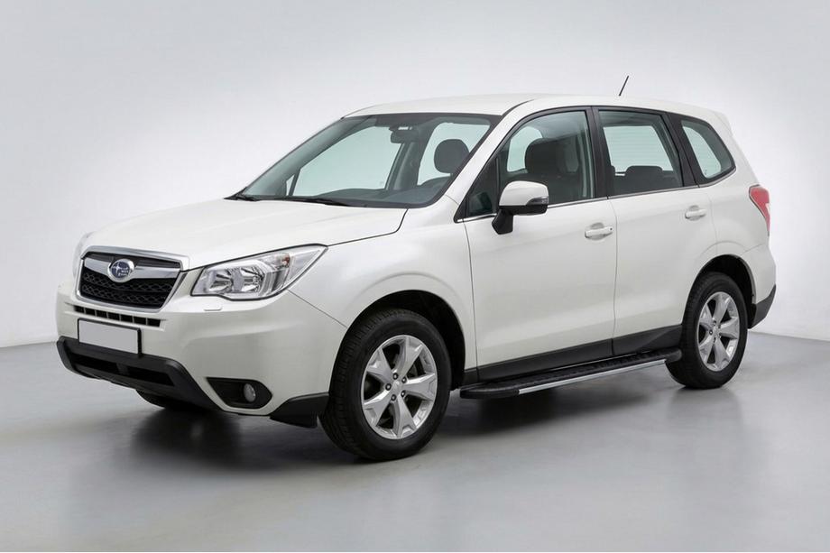 Subaru Forester 2013–2018 Bočné nášľapy Bosphorus Grey (2 ks, hliník) Image