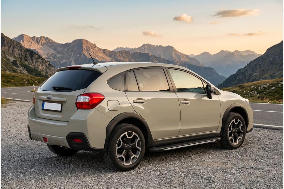 Subaru XV 2011–2017 Bočné nášľapy Bosphorus Grey (2 ks, hliník) Image