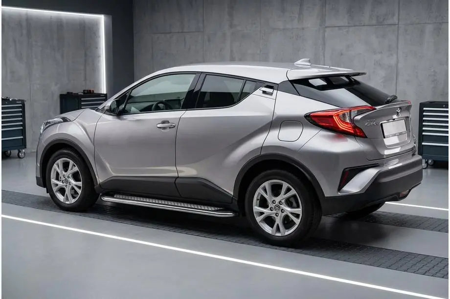 Toyota C-HR 2016–2023 Bočné nášľapy Maydos V2 (2 ks, hliník) Image