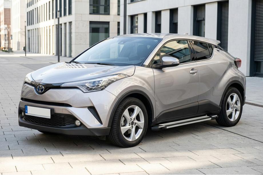 Toyota C-HR 2016–2023 Bočné nášľapy Rainbow (2 ks, hliník) Image