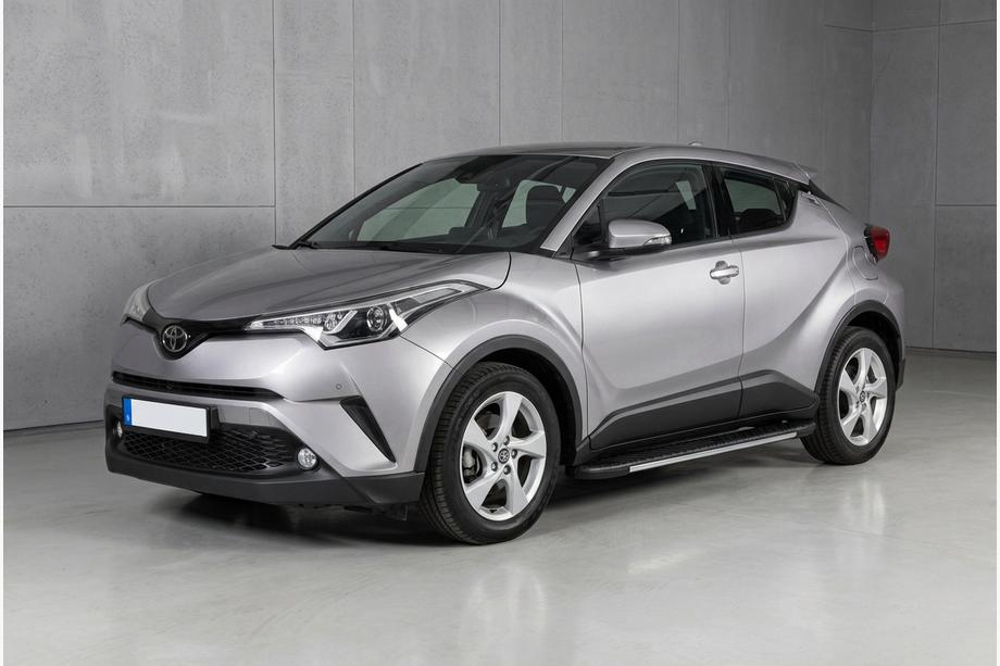 Toyota C-HR 2016–2023 Bočné nášľapy Bosphorus Grey (2 ks, hliník) Image