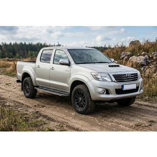 Bočné nášľapy Bosphorus Grey (2 ks, hliník) Toyota Hilux 2006–2015 fotografia 1