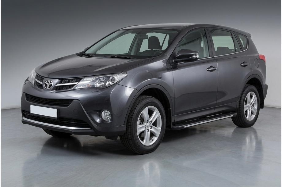 Toyota Rav 4 2013–2018 Bočné nášľapy Bosphorus Grey (2 ks, hliník) Image