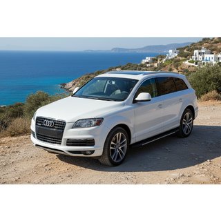 Bočné nášľapy Bosphorus Grey (2 ks, hliník) Audi Q7 2005–2015 fotografia 1