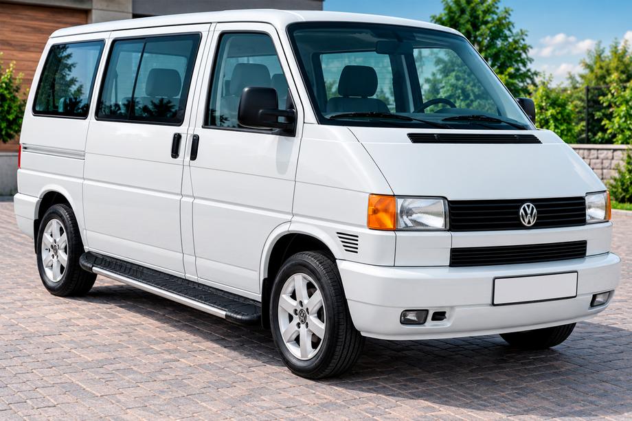 Volkswagen T4 Caravelle/Multivan 1990–2003 Bočné nášľapy Bosphorus Grey (2 ks, hliník) Image