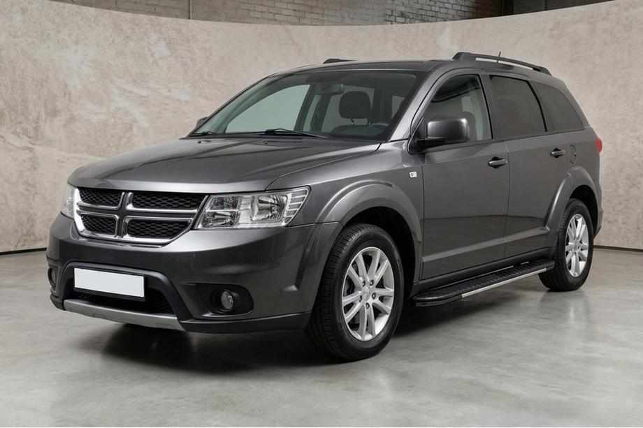 Dodge Journey 2008–2020 Bočné nášľapy Bosphorus Grey (2 ks, hliník) Image