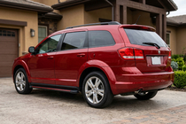 Dodge Journey 2008–2020 Bočné prahy Maya Red (2 ks., hliník) fotografia 1