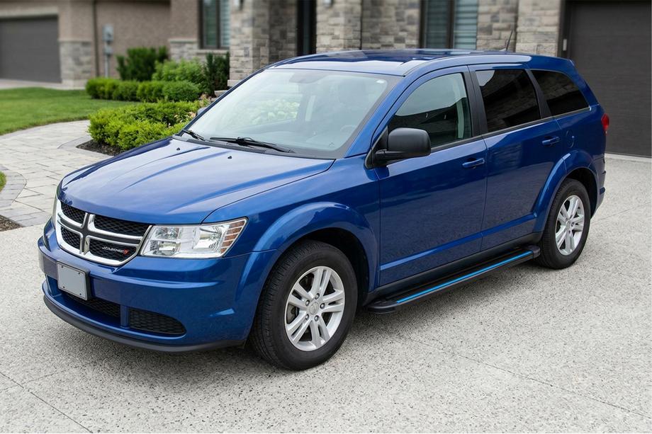 Dodge Journey 2008–2020 Bočné nášľapy Maya Blue (2 ks, hliník) Image