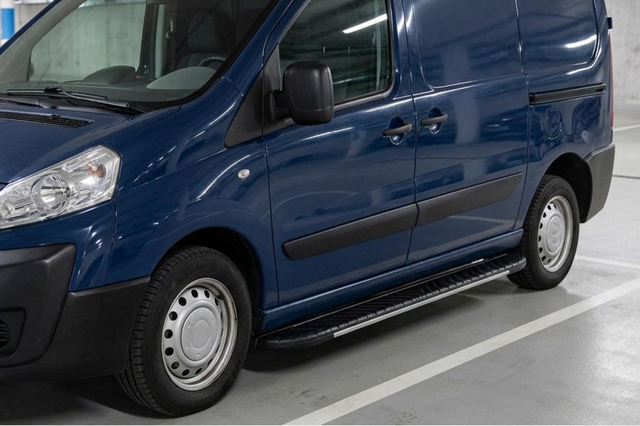Citroen Jumpy 2007–2017 Bočné nášľapy Bosphorus Grey (2 ks, hliník) Image