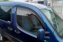 Fiat Doblo I 2005–2010 Vkladané okenné deflektory (2 ks, HIC) fotografia 2
