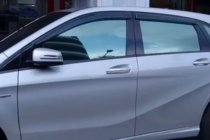 Mercedes B-class W246 2011–2018 Deflektory okien (4 ks, HIC) fotografia 12