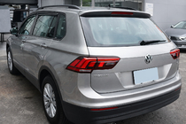Volkswagen Tiguan 2016–2023 Deflektory okien (4 ks, HIC) fotografia 2