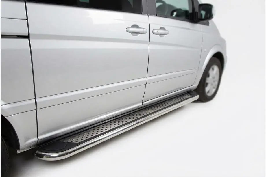 Mercedes Viano 2004–2014 Bočné nášľapy Maydos V2 (2 ks, hliník) Image